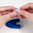 thumbnail image 3 of Triangular Chalk Wheel Sewing Cloth Marker Removable Sewing Tool DIY Accessory Mini , Blue, 3 of 7