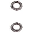 thumbnail image 2 of Guardurnaity Clip de peine de peluca en U, accesorios para pelucas, peines de alambre para el cabello, accesorio de vestir a juego colorido Negro 2Conjunto, 2 of 6