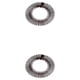 thumbnail image 2 of Soidarity Clips para peine de peluca en U, accesorios para pelucas, peines, resistentes al desgaste, a juego, accesorio de moda para la cabeza Negro 2piezas, 2 of 6