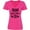 Hot Pink, variant on Inktastic Idaho Awesome Since 1890 Women's V-Neck T-Shirt