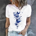 thumbnail image 6 of Womens T Shirts Crew Neck Short Sleeve Summer Tops Casual Basic Tees, 6 of 6