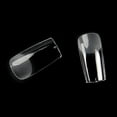 thumbnail image 1 of 500pcs Clear Nail Tips, Soft Gel Full Coverage Nail Tips for Soak Nail Extension Kit - False Nails Acrylic Nail Tips 12 Sizessquare, 1 of 5