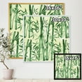 thumbnail image 4 of Designart 'The Forest of Bamboo Branches I' Tropical Framed Canvas Wall Art Print, 4 of 5