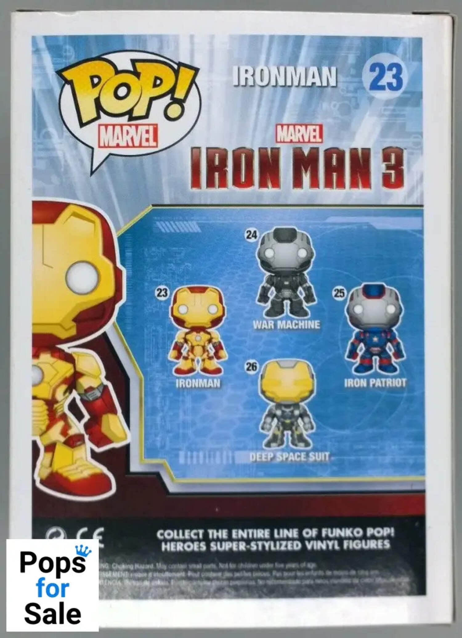 Funko Pop! Marvel: Iron Man Movie 3 - Iron Man