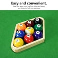thumbnail image 3 of KONTONTY Khaki Composite Material Shape Billiard Ball Rack for Home Use Durable and Stylish Storage Solution, 3 of 8