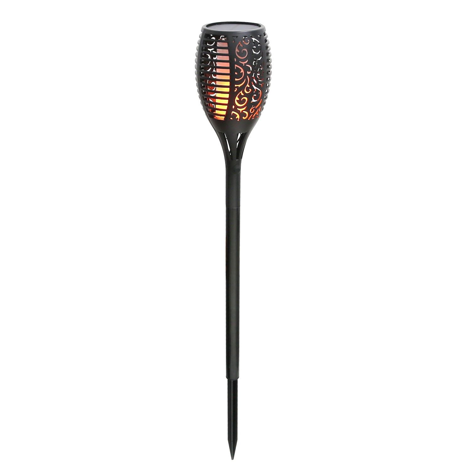 96-LED Outdoor Solar Tiki Torch Light - Walmart.com - Walmart.com