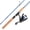 Blue, variant on Wakeman Kettle Series Fishing Rod and Reel Combo (Green)