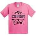thumbnail image 3 of Inktastic Cousin Crew Youth T-Shirt, 3 of 5