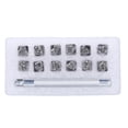 thumbnail image 2 of Leather Embossing Kit, Leather Stamps Fine Workmanship DIY Production  For Wallet For Home For Suitcase 12 Animal, 2 of 8