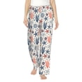 thumbnail image 2 of Lsque Starfish Shell Print Women's Pajama Pants, Lounge Pant - Comfortable Home Wear,Elastic Waistband, Stylish Design-Medium, 2 of 9