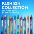 thumbnail image 3 of Paper Mate InkJoy Grip Ballpoint Pens, Fashion Wrap, Medium Point, Assorted, 6 Count, 3 of 9