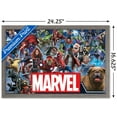 thumbnail image 3 of Marvel Comics - Marvel Universe - Heroes Wall Poster, 14.725" x 22.375", Framed, 3 of 5