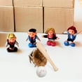 thumbnail image 6 of HAMPPLIES 1 Set Mini Baseball Kit Miniature Sports Items For Mini House Accessories, 6 of 8