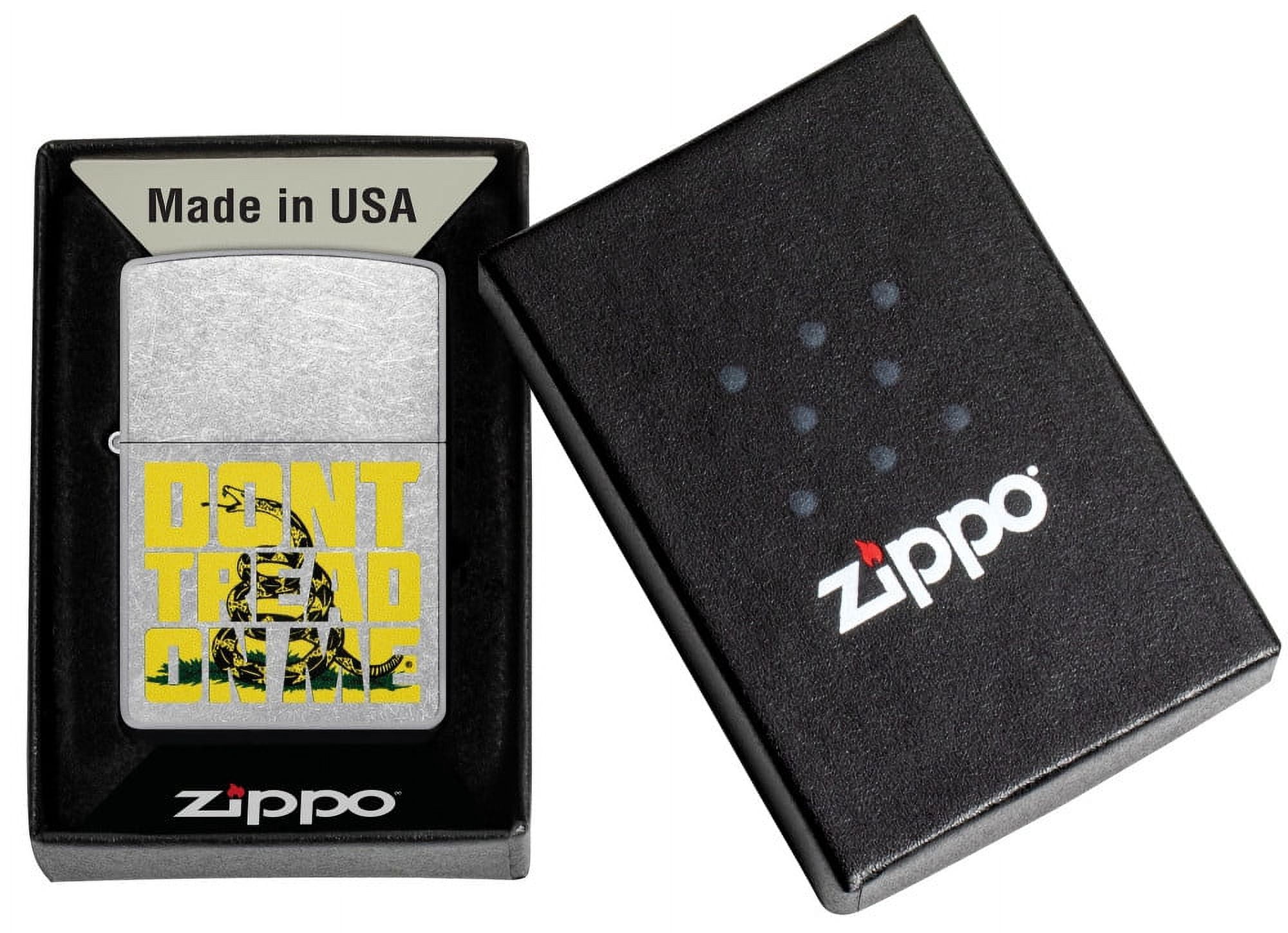 Zippo 48952 Dont Tread On Me Refillable and Windproof Lighter
