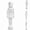 B, variant on Light-Up Blow Mold Paint-it-Yourself Nutcracker Figurine, 7.9 Inch White DIY Christmas Decoration, Holiday Tabletop Decor