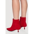 thumbnail image 3 of Women's Pointed Toe Low Heel Ankle Boots, 3 of 3