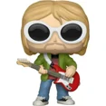 thumbnail image 4 of Funko Pop ROCKS Chanteur KURT COBAIN 64 66 COBAIN Musicien Figurines d'Action en Vinyle Exclusives PVC 10cm Collection Modèle Jouets pour Enfants wangyu, 4 of 5