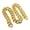 60cm, variant on Faux Gold Chain Necklace Plastic Big Necklace Hip Hop Thick Large Gold Chain for Hip-hop Artists or Members