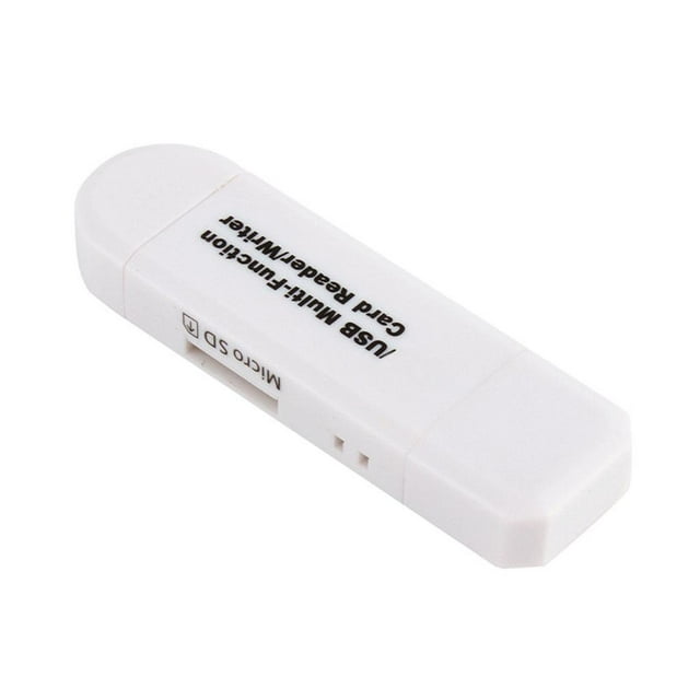 Lector de tarjetas de memoria multifunción de alta velocidad USB2.0 TF Tarjeta Micro SD para teléfonos Android, encabezados de extensión de computadora Speravity DZ3396-02B