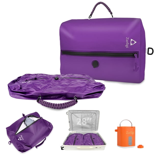 Bolsas de compresión al vacío Zurligi, impermeables y reutilizables, 2 unidades