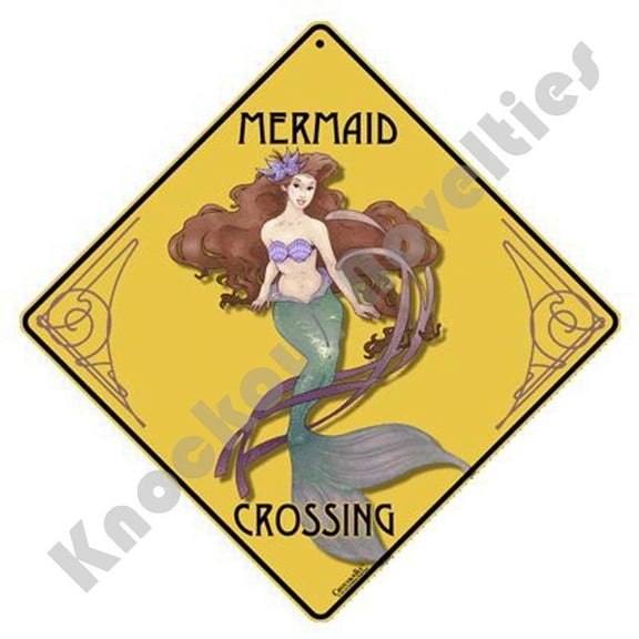 Mermaid Crossing - Sign
