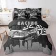 thumbnail image 1 of YST 7-Piece Racing Car Themed Comforter Set, Sports Theme, Full Size, 7 Count, 1 of 4