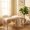 Beige + Bedroom + Square + Linen or Linen Blend + Farmhouse + Rubberwood + Wood + Foam + Fabric,Rubber Wood, variant on Bedroom Bench, French Vintage Tufted Entryway Bench, 43.3" Carving Upholstered End of Bed Bench with Distressed Wood Legs, Linen Ottoman Seat for Living Room, Foyer, Dining Room