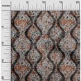 thumbnail image 1 of oneOone Rayon Orange Fabric Block Sewing Material Print Fabric By The Yard 56 Inch Wide, 1 of 6