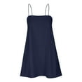 thumbnail image 5 of CFLVAEK Cotton Linen Dresses Women Lightweight Solid Sun Dresses Casual Spaghetti Straps Tank Dress Loose Fit Beach Summer Dresses Flash Deals, 5 of 6