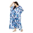 thumbnail image 5 of Gypsie Blu Women Long Kaftan Plus Size Casual Ladies Printed Maxi Dress Online, 5 of 7