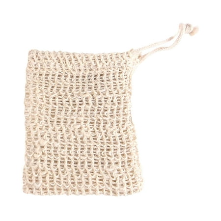 

Haykey Kitchen Towels Soap Shower Gel Bag Foaming Net Thickening Can Hang Natural Cotton And Linen Cleaning Supplies