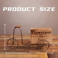 thumbnail image 4 of 2X Soporte para Plantas de Bicicleta, Maceta de Alambre de Metal, Maceta de Hierro Forjado para JardíN, Patio, Oficina, DecoracióN Exterior e Interior, 4 of 6