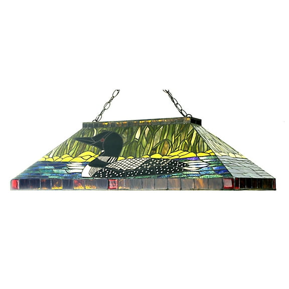 Meyda Tiffany 20626 Loon 3 Light 39" Wide Billiard Chandelier