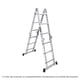 thumbnail image 1 of Escalera multiposición 8 peldaños Truper Tipo I, 1 of 3