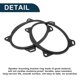 thumbnail image 4 of Anillo Espaciador de Altavoz Unique Bargains Adaptador de Altavoz Tweeter para Toyota Corolla 03-13 2 Pcs, 4 of 7