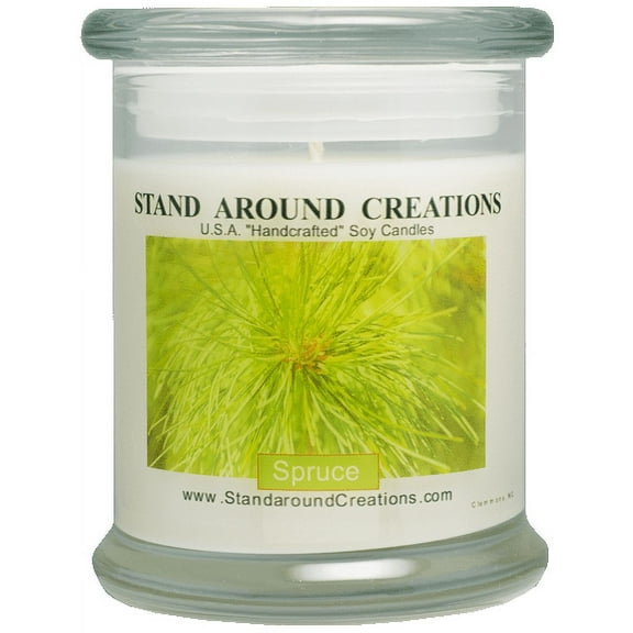 SPRUCE STATUS 12-OZ. ALL NATURAL SOY CANDLE