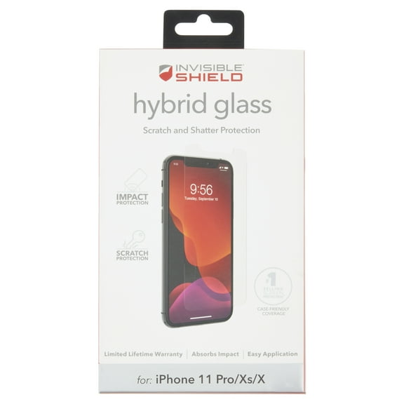 ZAGG InvisibleShield Hybrid Screen Protection for iPhone XS