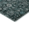 thumbnail image 4 of Addison Rugs Mayfield Washable Traditional Oriental Teal Rectangle Rug, 9' x 12', 4 of 6