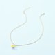 thumbnail image 4 of Collar para mujer, joyería para mujer, joyería para mujer, moda para mujer, borla de durian, joyería de fruta, collar con colgante de oro, joyería, collar para mujer, 4 of 5