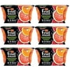 Del Monte Fruit Refreshers Grapefruit And Oranges Fruit Cup Snacks In Pomegranate-Flavored Sweetened Water, 12 Pack, 7 Oz