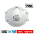 thumbnail image 3 of 3M 8200 Sanding and Fiberglass Respirator,  N95,  (2-Pack), 3 of 10