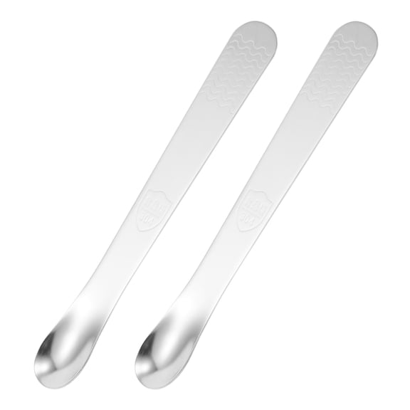 ETEREAUTY Set of 2 Stainless Steel Dumpling Filling Spoons, Convenient Kitchen Scoops for Easy Stuffing and Food Preparation