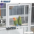 thumbnail image 5 of Prevue Pet Products Park Plaza Bird Cage Pewter 3351W, 5 of 14