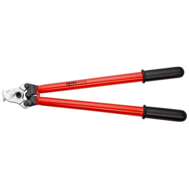 KNIPEX 95 27 600 Cortacables Para trabajar con las dos manos aislados por inmersión en plástico reforzado, según norma VDE 600 mm