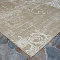 thumbnail image 4 of Couristan Afuera Country Cottage Beige-Ivory Indoor/Outdoor Runner Rug, 4 of 9