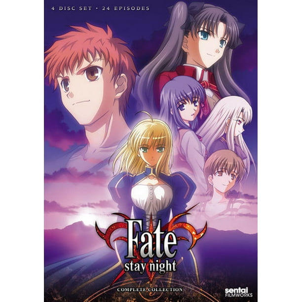 Fate Stay Night Tv Complete Collection Dvd Walmart Com Walmart Com