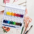 thumbnail image 1 of Pintura de acuarela portátil BLESIY 24 colores Suministros de pintura para artistas, 1 of 8