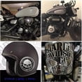 thumbnail image 4 of 1Pcs Pegatinas De Aluminio 3D Emblema Harley-Davidson LOGO compatible Motocicleta Pegatina Escape Moto Silenciador Para Dyna Street Bob Rider XL 883 Electra Glide Road King, 4 of 4