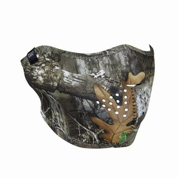 Zan WNFM301H 2 mm Half Face Mask, Realtree Edge - Neoprene