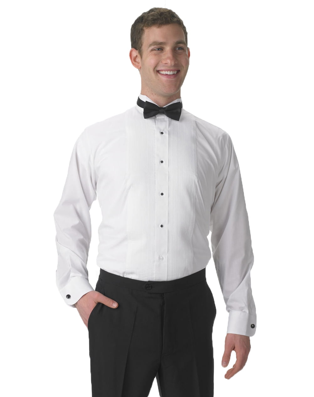Henry Segal Men's Tuxedo Shirt- Poly 